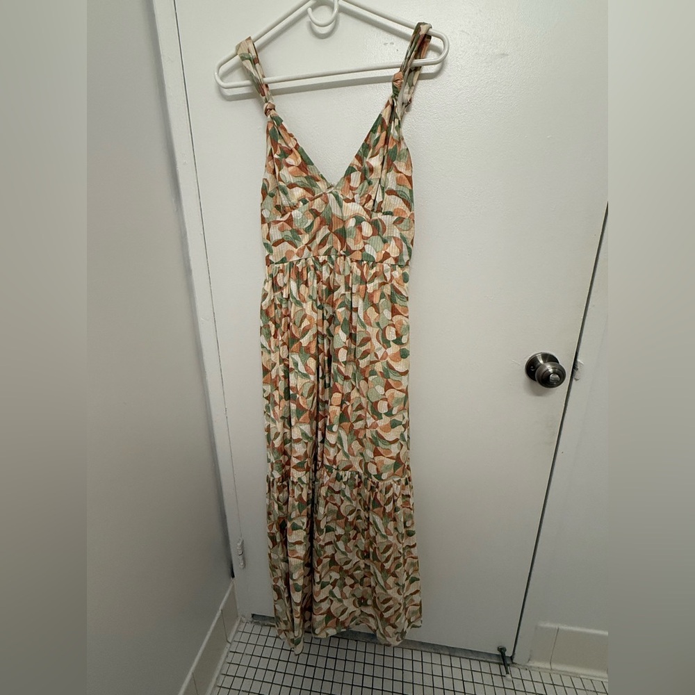 Abercrombie Knot Strap Maxi Dress